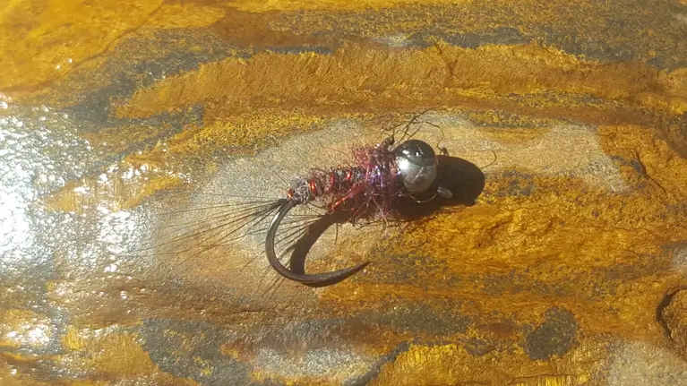 Top Yellowfish flies laid out for the Vaal River