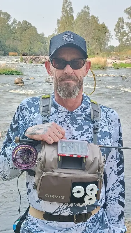 Fly fishing guide Shayne Prinsloo